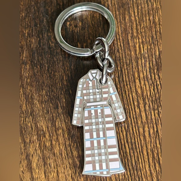 Burberry Handbags - Burberry Vintage Nova Check Plaid Trench Coat Keychain